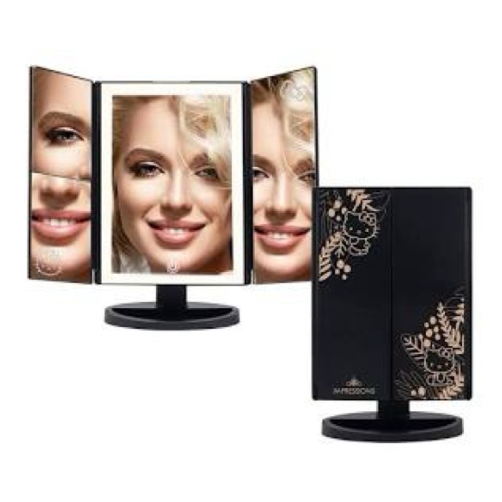 Hello Kitty Trifold Mirror NWOB - Picture 2 of 3